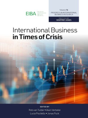 cover image of International Business in Times of Crisis, Volume 16